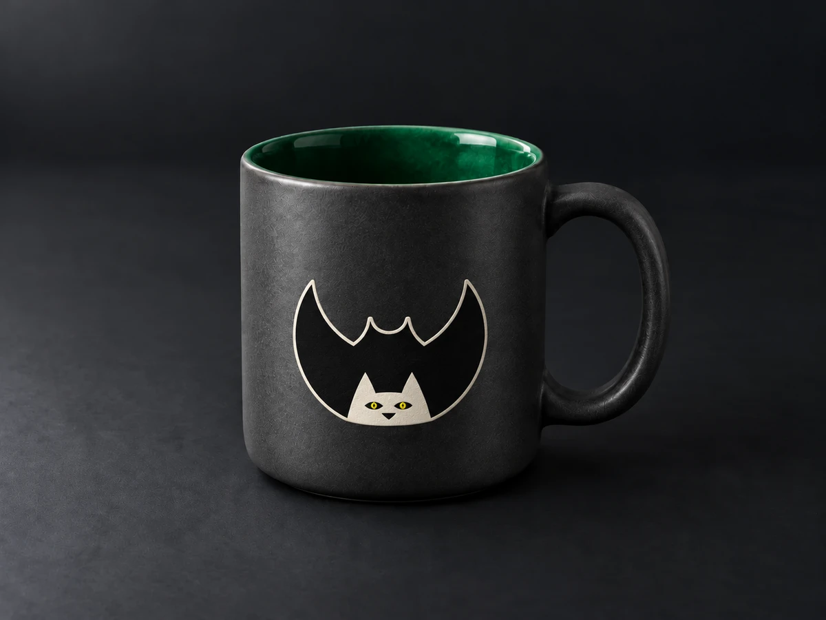Preview of the BatCat first-light mug